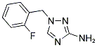 1-(2-FLUORO-BENZYL)-1H-[1,2,4]TRIAZOL-3-YLAMINE Struktur