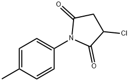 3-CHLORO-1-(4-METHYLPHENYL)PYRROLIDINE-2,5-DIONE Struktur