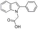 (2-PHENYL-1H-INDOL-1-YL)ACETIC ACID Struktur