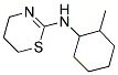 (5,6-DIHYDRO-4H-[1,3]THIAZIN-2-YL)-(2-METHYL-CYCLOHEXYL)-AMINE Struktur