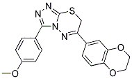 6-(2,3-DIHYDRO-1,4-BENZODIOXIN-6-YL)-3-(4-METHOXYPHENYL)-7H-[1,2,4]TRIAZOLO[3,4-B][1,3,4]THIADIAZINE