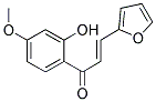 3(2-FURYL)-1(2-HYDROXY-4-METHOXYPHENYL)PROP-2-EN-1-ONE Struktur