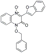 3-(1-BENZOFURAN-2-YL)-1-(BENZYLOXY)QUINOXALIN-2(1H)-ONE 4-OXIDE Struktur