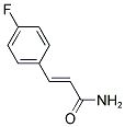 3-(4-FLUOROPHENYL)-2-PROPENAMIDE Struktur