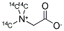 BETAINE, [METHYL-14C] Struktur