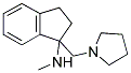 METHYL-(1-PYRROLIDIN-1-YLMETHYL-INDAN-1-YL)-AMINE Struktur