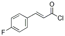 (E)-3-(4-FLUORO-PHENYL)-ACRYLOYL CHLORIDE Struktur