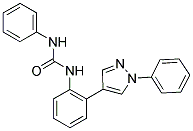 N-PHENYL-N'-[2-(1-PHENYL-1H-PYRAZOL-4-YL)PHENYL]UREA Struktur