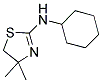 CYCLOHEXYL-(4,4-DIMETHYL-4,5-DIHYDRO-THIAZOL-2-YL)-AMINE Struktur