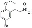 1-(5-BROMO-2-ETHOXYPHENYL)-2-NITROETHANE Struktur