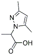 2-(3,5-DIMETHYL-1H-PYRAZOL-1-YL)PROPANOIC ACID Struktur