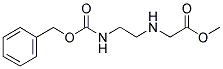 METHYL[(2-[[(BENZYLOXY)CARBONYL]AMINO]ETHYL)AMINO]ACETATE Struktur