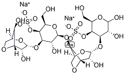 NEOCARRATETRAOSE-4(1,3)-DI-O-SULPHATE (NA+) Struktur