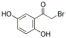 2-BROMO-1-(2,5-DIHYDROXYPHENYL)ETHANONE Struktur