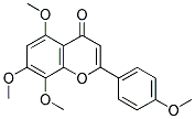 5,7,8,4'-TETRAMETHOXYFLAVONE Struktur