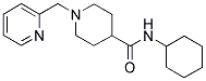 N-CYCLOHEXYL-1-(2-PYRIDINYLMETHYL)PIPERIDINE-4-CARBOXAMIDE Struktur