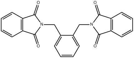 2-(2-[(1,3-DIOXO-1,3-DIHYDRO-2H-ISOINDOL-2-YL)METHYL]BENZYL)-1H-ISOINDOLE-1,3(2H)-DIONE Struktur