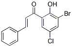 3'-BROMO-5'-CHLORO-2'-HYDROXYCHALCONE Struktur