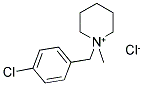 1-(4-CHLOROBENZYL)-1-METHYLPIPERIDINIUM Struktur