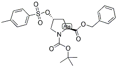 BOC-L-TRANSPRO(OTS)-OBN Struktur