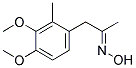 3,4-DIMETHOXY-2-METHYLPHENYLACETONE OXIME Struktur