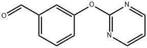 3-(PYRIMIDIN-2-YLOXY)BENZALDEHYDE Struktur