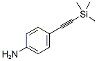 4-(TRIMETHYLSILYLETHYNYL)ANILINE Struktur