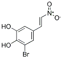 1-(5-BROMO-3,4-DIHYDROXYPHENYL)-2-NITROETHENE Struktur