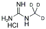 N-METHYL-D3-GUANIDINE, HYDROCHLORIDE Struktur