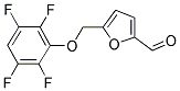 5-(2,3,5,6-TETRAFLUORO-PHENOXYMETHYL)-FURAN-2-CARBALDEHYDE Struktur