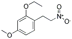 1-(2-ETHOXY-4-METHOXYPHENYL)-2-NITROETHANE Struktur