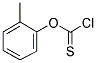 2-METHYLPHENYL CHLOROTHIOFORMATE Struktur