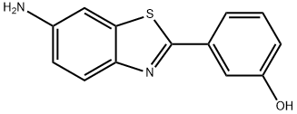 3-(6-AMINO-BENZOTHIAZOL-2-YL)-PHENOL Struktur