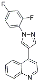 4-[1-(2,4-DIFLUOROPHENYL)-1H-PYRAZOL-4-YL]QUINOLINE