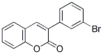 3(3'-BROMOPHENYL)COUMARIN Struktur