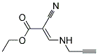 ETHYL 2-NITRILO-3-(PROP-2-YNYLAMINO)PROP-2-ENOATE Struktur