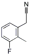 3-FLUORO-2-METHYLPHENYLACETONITRILE Struktur