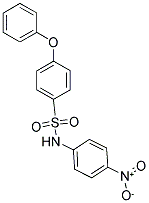 N-(4-NITROPHENYL)-4-PHENOXYBENZENESULFONAMIDE Struktur