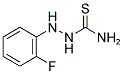 2-(2-FLUOROPHENYL)-1-HYDRAZINECARBOTHIOAMIDE Struktur