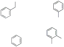 BENZENE, TOLUENE, ETHYLBENZENE AND O-XYLENE Struktur