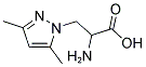 2-AMINO-3-(3,5-DIMETHYL-PYRAZOL-1-YL)-PROPIONIC ACID Struktur