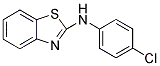 BENZOTHIAZOL-2-YL-(4-CHLORO-PHENYL)-AMINE Struktur