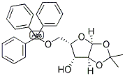 2,5-ANHYDRO-1,3-O-ISOPROPYLIDENE-6-O-TRITYL-D-GLUCITOL Struktur