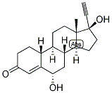 4-ESTREN-17-ALPHA-ETHYNYL-6-ALPHA, 17-BETA-DIOL-3-ONE Struktur