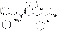 BOC-BETA-LYS(Z)-OH DCHA Struktur