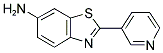 2-PYRIDIN-3-YL-BENZOTHIAZOL-6-YLAMINE Struktur