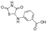 3-[(2,4-DIOXO-1,3-THIAZOLIDIN-5-YL)AMINO]BENZOIC ACID Struktur