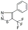 4-PHENYL-5-(TRIFLUOROMETHYL)-1,2,3-THIADIAZOLE Struktur