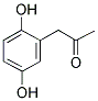 (2,5-DIHYDROXYPHENYL)ACETONE Struktur