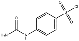 4-UREIDO-BENZENESULFONYL CHLORIDE Struktur